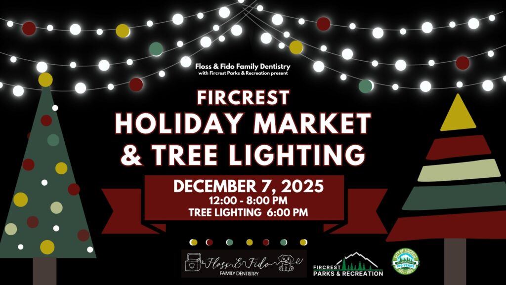 Fircrest holiday tree lighting 2023